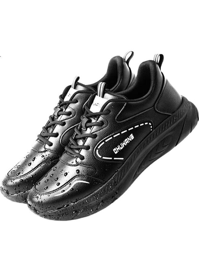 Kitchen King Chef King Chef Shoes Non-Slip Water-Resistant Kitchen Work Sneakers Men Thick-Soled Height-Increasing Shoes A8 - Image 1