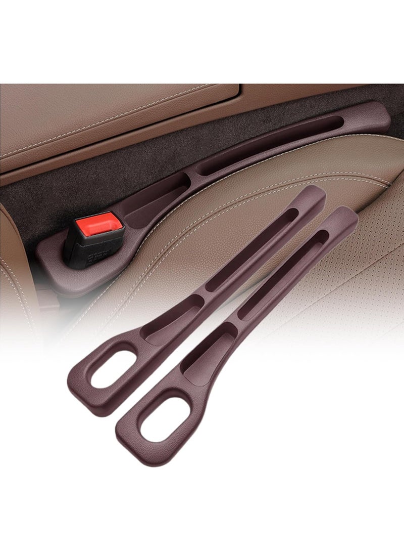 rocooart Car Seat Gap Filler, 2 PCS No-Drop Seat Side Gap Seam Filler Organizer, Universal Fit Fill The Gap Between Seat & Console, Car Accessories for Car, SUV, Truck - Image 1