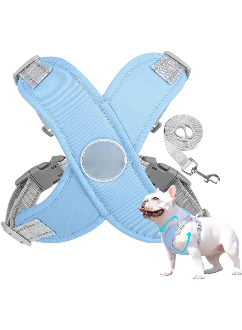 GGOOT Medium Dog Harness - Dog Vest Harness Set Escape-Proof,Breathable Lightweight Pet Products for Dachshund, Bulldog, and Pug - Image 1