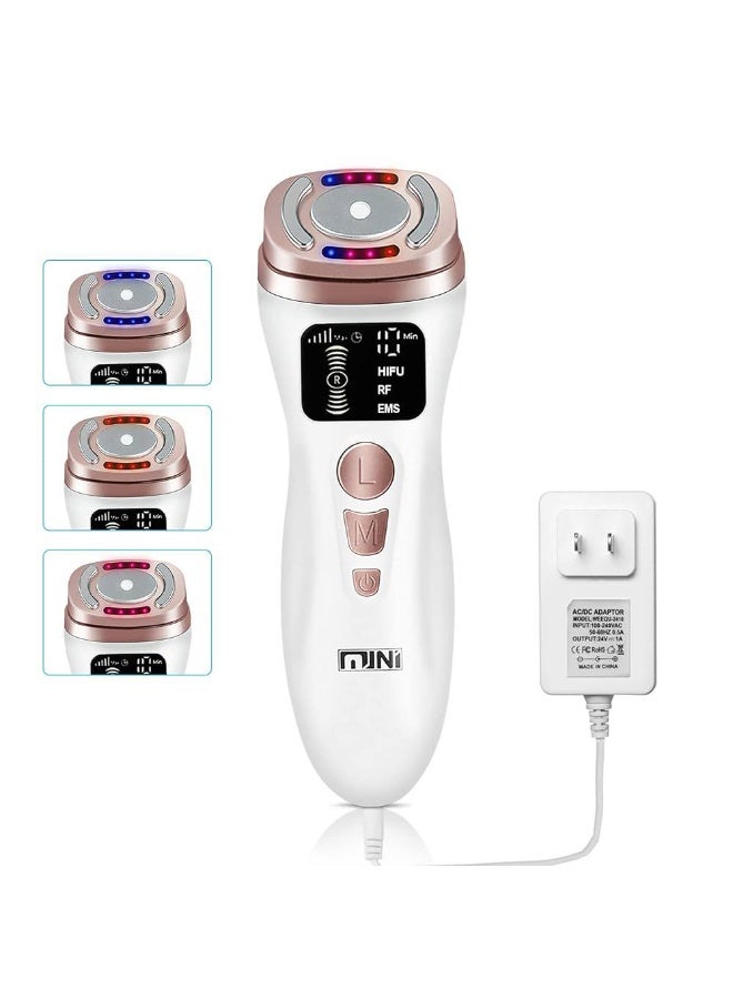 Mini HIFU Face Device for Women – Modern Facial Lifting Machine with Power Cord for Reducing Fine Lines & Wrinkles