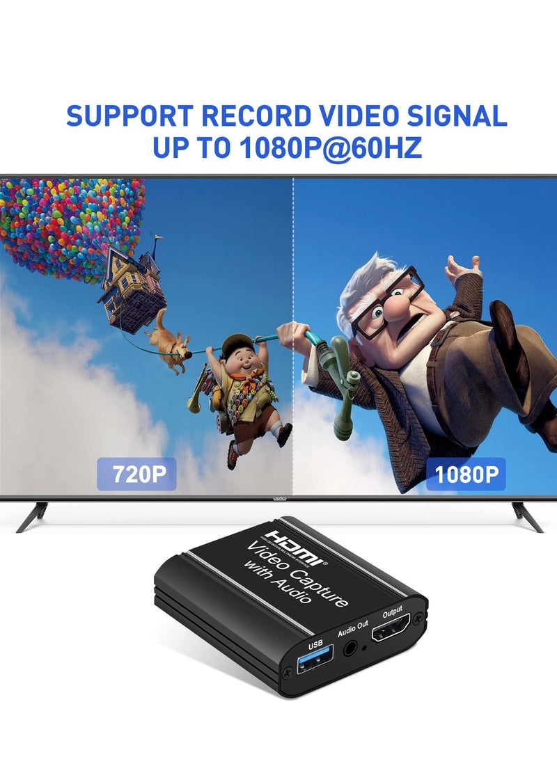 4K HDMI Video Capture Card with Loop-Out, USB HDMI Capture Card for Gaming, Live Streaming, and Video Conferencing, Compatible with Nintendo Switch, PS4, PS5, and Xbox One. - Image 5