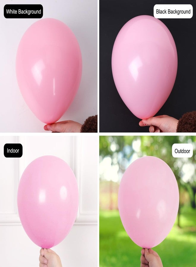 RUBFAC 135pcs Baby Pink Balloons Different Sizes 18 12 10 5 Inch for Birthday Party Graduation Anniversary Wedding Decorations - Image 4
