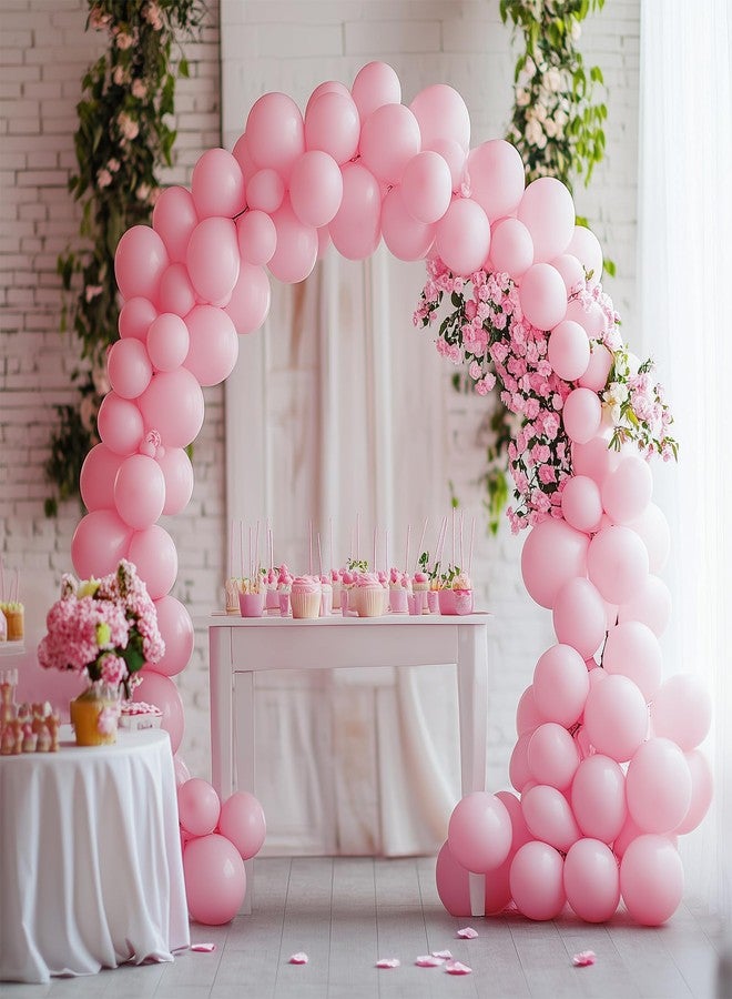 RUBFAC 135pcs Baby Pink Balloons Different Sizes 18 12 10 5 Inch for Birthday Party Graduation Anniversary Wedding Decorations - Image 5