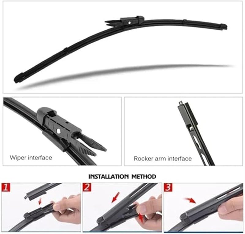 Wivplex Car Front Wiper Blades for 1 Series E82 - Image 4