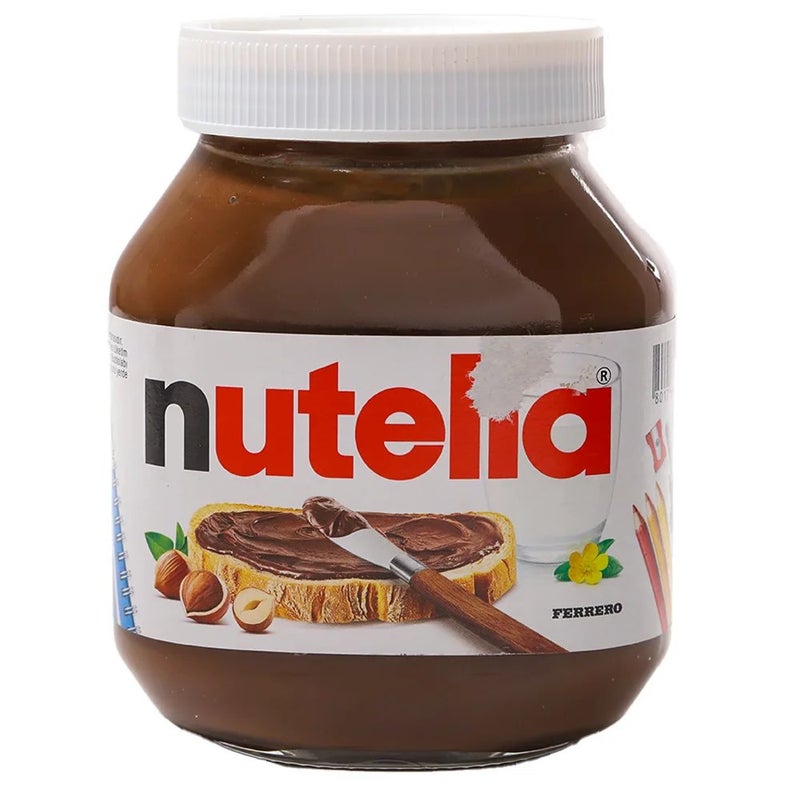 Nutella نوتيلا فيريرو كريمة البندق والشوكولاتة للخبز واللفائف، شوكولاتة حلوة لذيذة 750 جرام وجبة أكثر لذة وتجعلها أكثر متعة للأطفال - Image 1