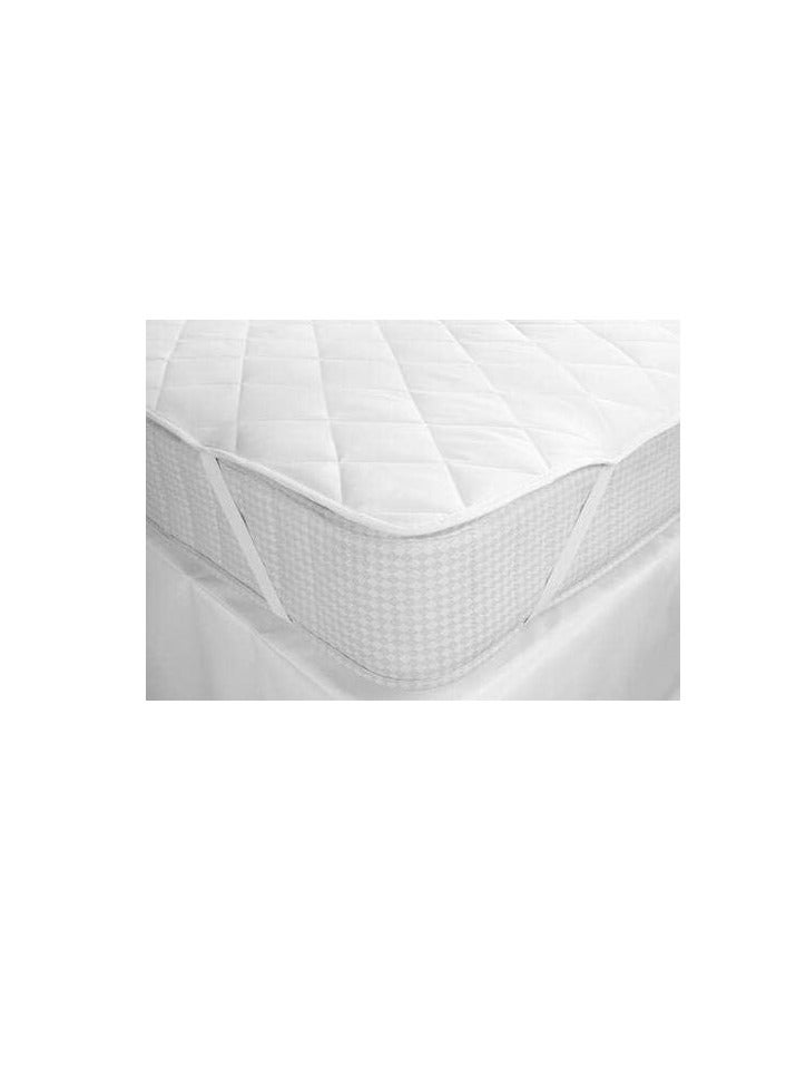 DEEP SLEEP Every Night Twin/Single Size 100X200 Cm, Satin, Space Pattern, White - Mattress Protectors - Image 3