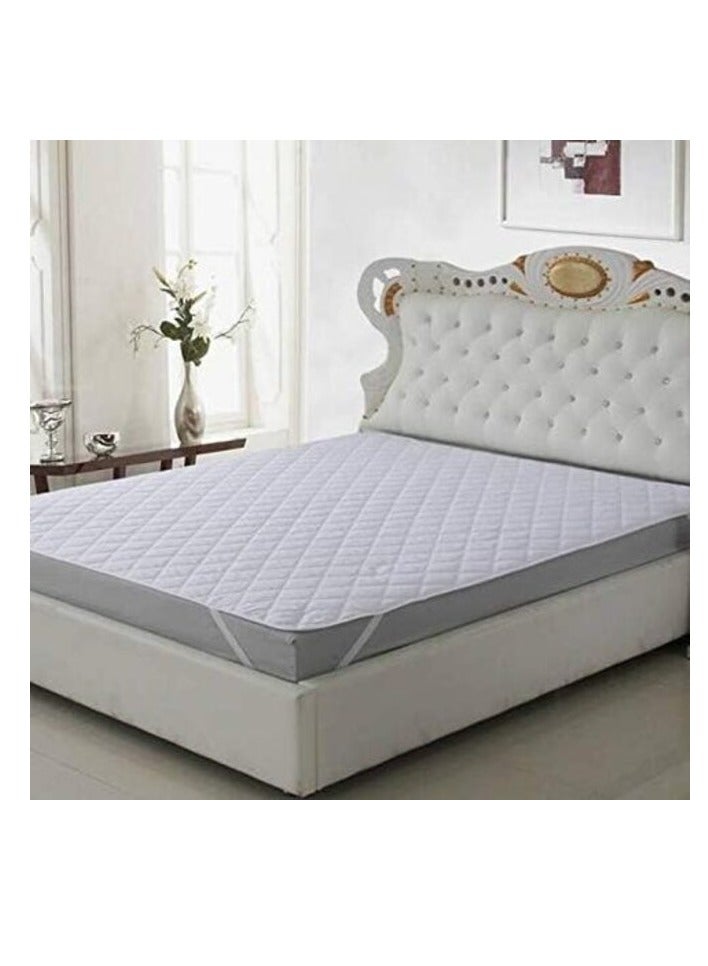 DEEP SLEEP Every Night Twin/Single Size 100X200 Cm, Satin, Space Pattern, White - Mattress Protectors - Image 4