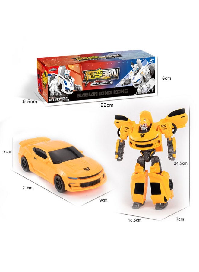 Boy Toy Transformation Robot Wasp Optimus Warrior Figure Robot Transformation Car Toy Gift Box-Color:R27 Transformed Wasp 【boxed】 - Image 1