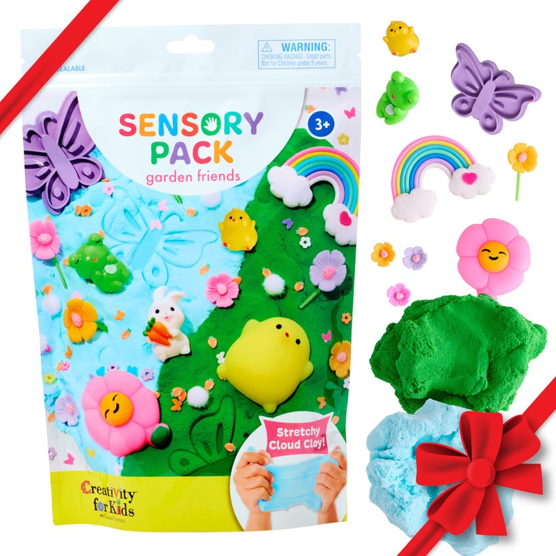 Creativity For Kids Sensory Pack: Garden Friends  Easter Basket Stuffers & Sensory Toys For Toddlers  Toddler Activities & Pretend Play Easter Crafts (Ages 3+) - Image 1