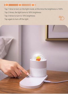 Arabest Wireless Charger with Side Lamp, Qi-Certified 10W Wireless Fast Charging Pad S21/S20/S10/S9/S8, 7.5W for iPhone 14/13/12/SE/11/X/8  - Image 5