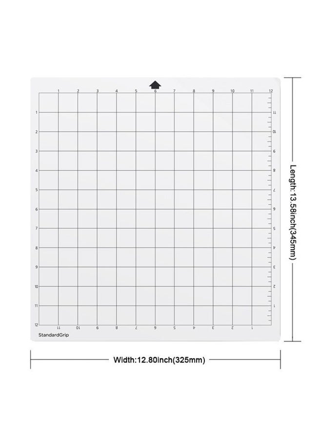 3 حصيرة 12x12 قطع الحصيرة لـ 5/4/3/2/1 ، وشبكة لاصق غير انزلاق قطع الحصيرة للحرف ، والتغطية ، والخياطة ، والكرابوكينغ وجميع الفنون - Image 5