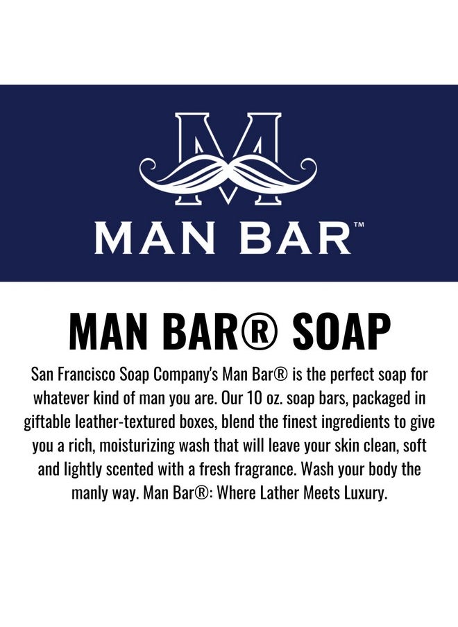 San Francisco Soap Company San Francisco Soap Company Midnight Amber Fragrance Man Bar - Moisturizing - No Harmful Chemicals - Good for All Skin Types - Made in the USA  - Image 4