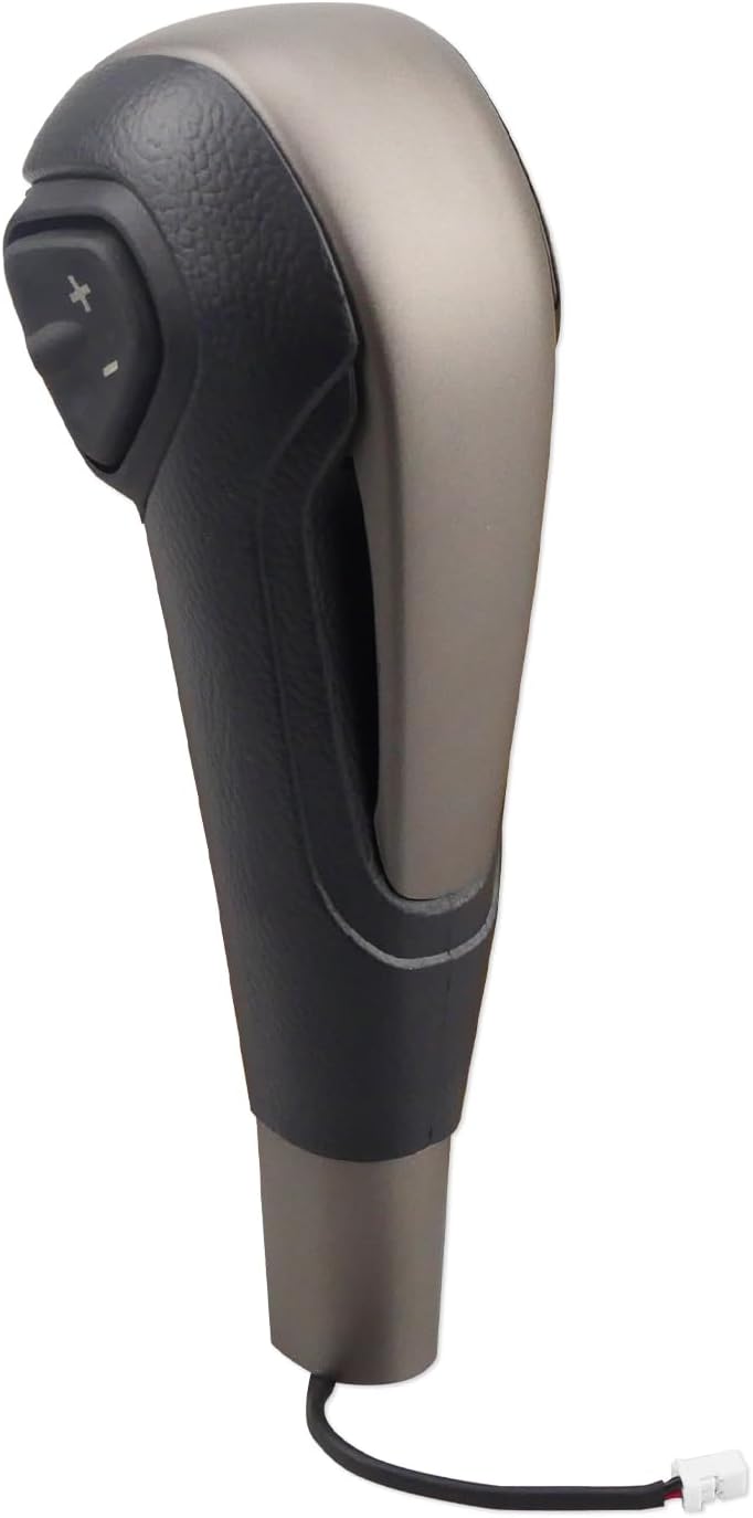 JUWEVAZU perilla de cambio de palanca de cambios automática con botón para Chevrolet Trax mate esmerilado 2013-2017, apto para Chevrolet Sonic 2012-2017 mate - Image 2