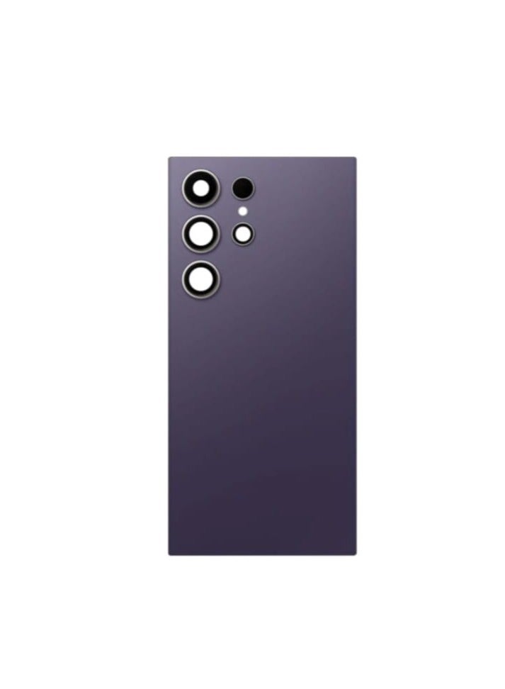 Replacement Back Glass for SAMSUNG Galaxy S24 Ultra Titanium Violet 