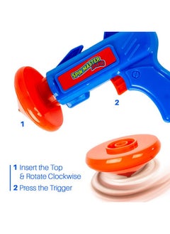 RATNA'S Ratna's Spin Master Duo Combo of Flying Wheels & Spinning Tops, Outdoor & Indoor Play Toy for Kids 5+ Years  - Image 2