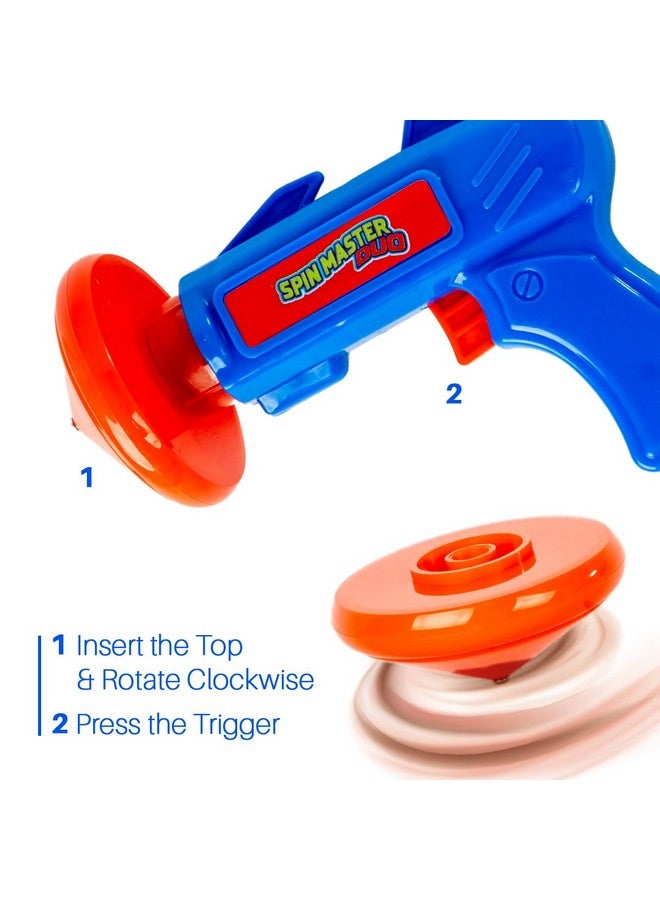 RATNA'S Ratna's Spin Master Duo Combo of Flying Wheels & Spinning Tops, Outdoor & Indoor Play Toy for Kids 5+ Years  - Image 2
