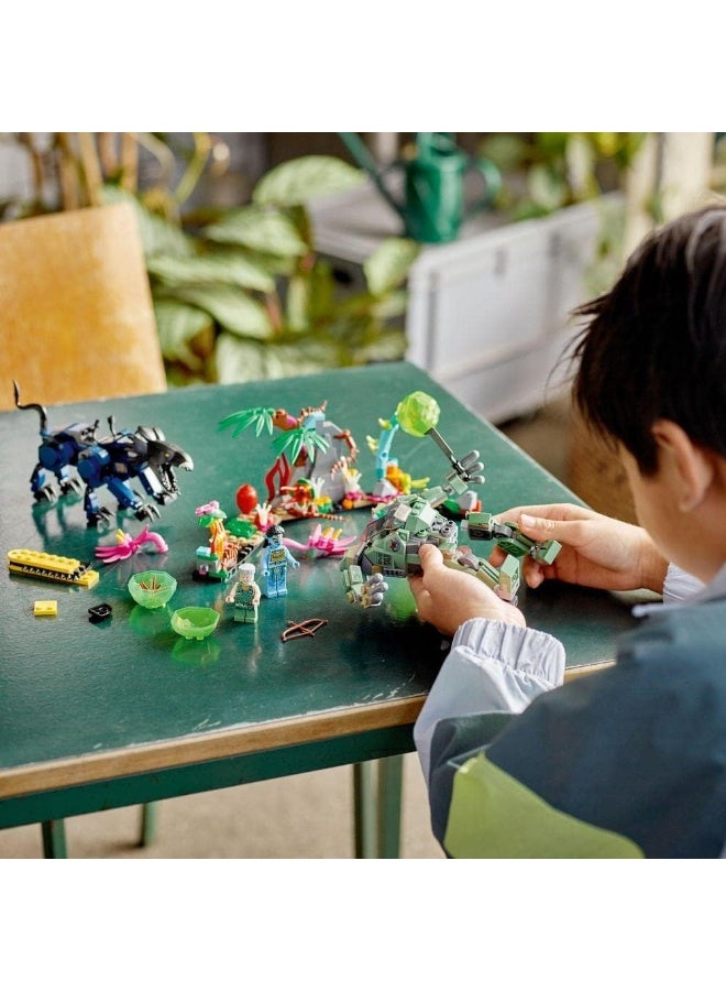 LEGO Avatar Neytiri & Thanator vs. AMP Suit Quaritch 75571 Building Kit (560 Pieces) - Image 4