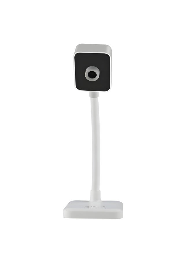 Kisonli KISONLI D1 1080p(1920 x 1018)Webcam for PC with Auto Focus and Microphone, Professional Lens, USB 2.0 Port - White  - Image 2