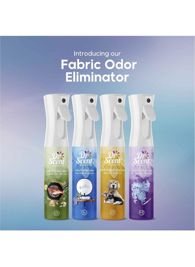 Dr Scent - Dr Scent Cooking Odor Eliminator Fabric Spray With Notes of Lime, Lemon and Mandarin - 300ml - Image 1