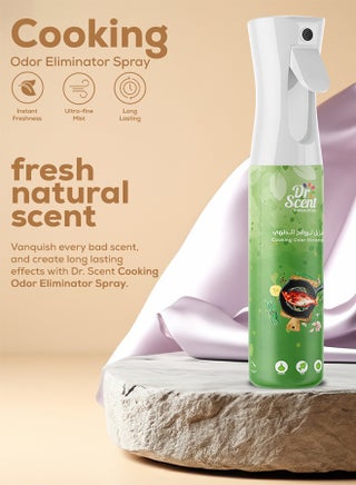 Dr Scent Odor Eliminator Fabric Spray - Tackle even the toughest smells of smoke, cooking odors, and pet smells. (Cooking) 300 ml - view 2