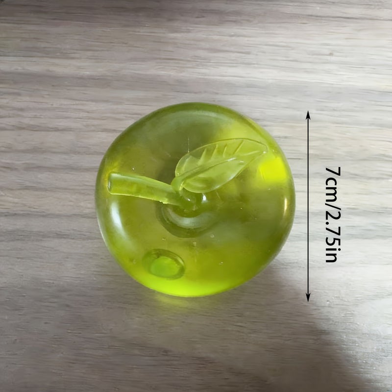 GIOIO Slow Rising Apple Squeeze Toy Stress Relief Fidget for Kids Adults Random Color - Image 3