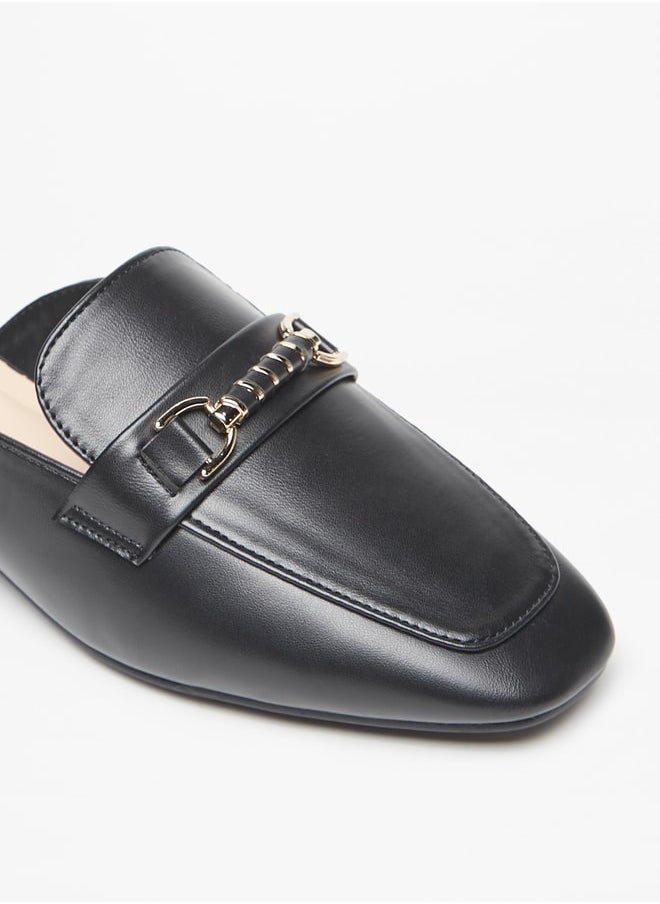 Celeste - Women's Embellished Slip-On Mules - Image 1