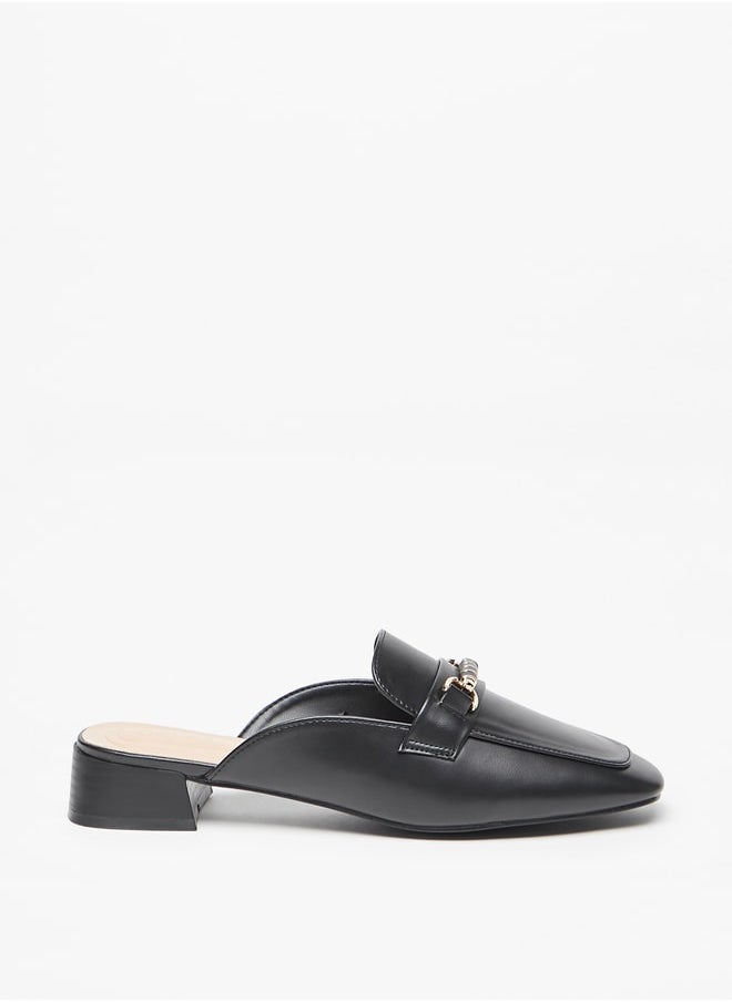 Celeste - Women's Embellished Slip-On Mules - Image 1