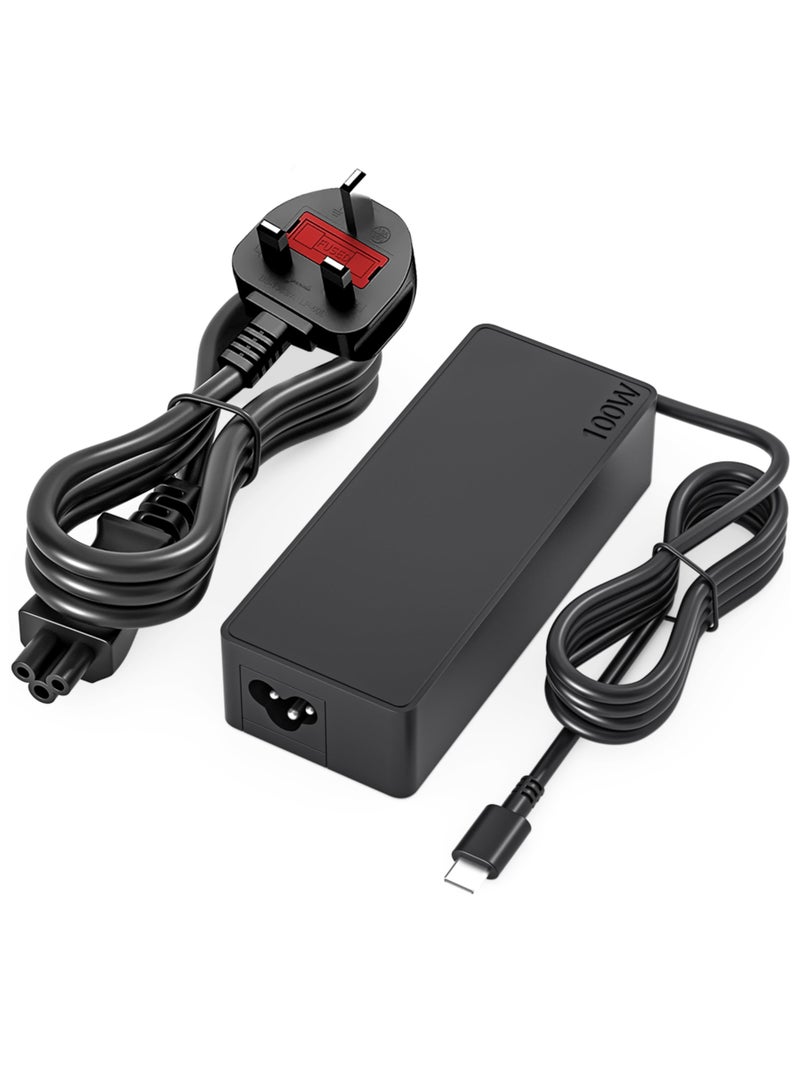 شاحن كمبيوتر محمول NATNO 100W 90W USB C ل Lenovo ASUS HP Acer MacBook Pro / Air Dell MSIComputer Tablet Adapters متوافق مع سلك طاقة 90 واط 65 واط 45 واط PD3.0 Type C