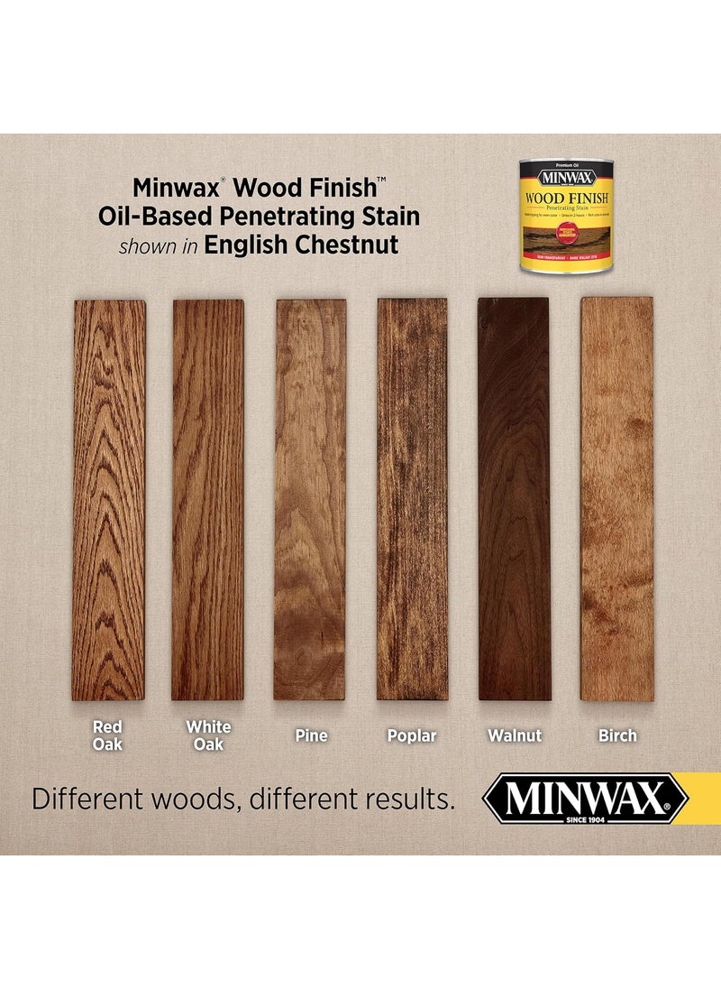 Minwax 12 pt Minwax 22330 English Chestnut Wood Finish Penetrating OilBased Wood Stain  - Image 2