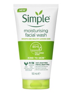 Simple Moist Foam Face Wash, 150 ml, single unit