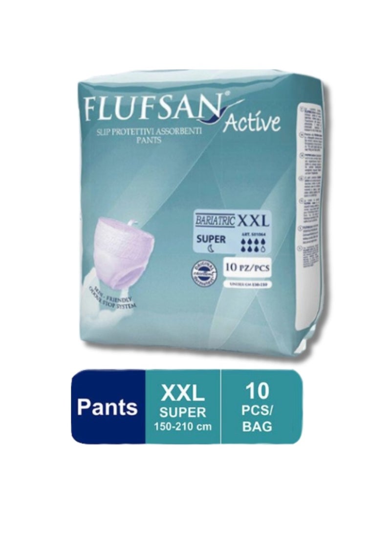 FLUFSAN Culotte for adults, size (XXL), 10 Culottes (150-210 cm), made in Italy - Image 1
