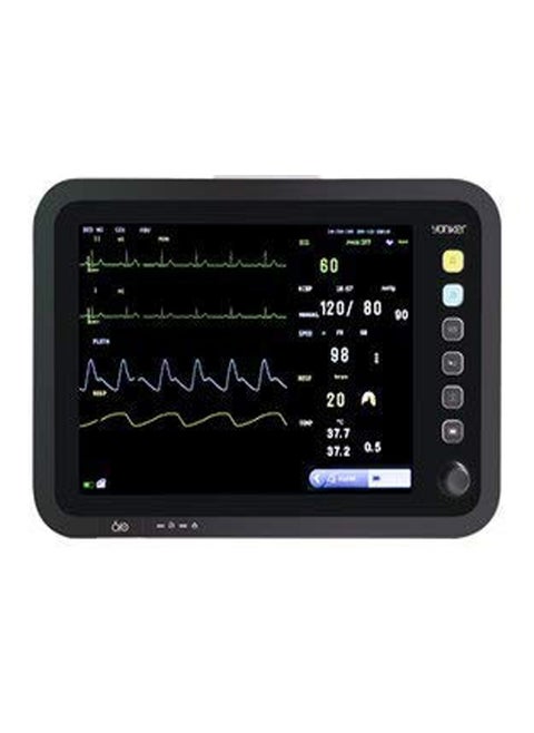 Yonker 8000C-1 Cardiac Monitor Multi-Parameter Patient Monitor, Display Size: 12.1", LCD