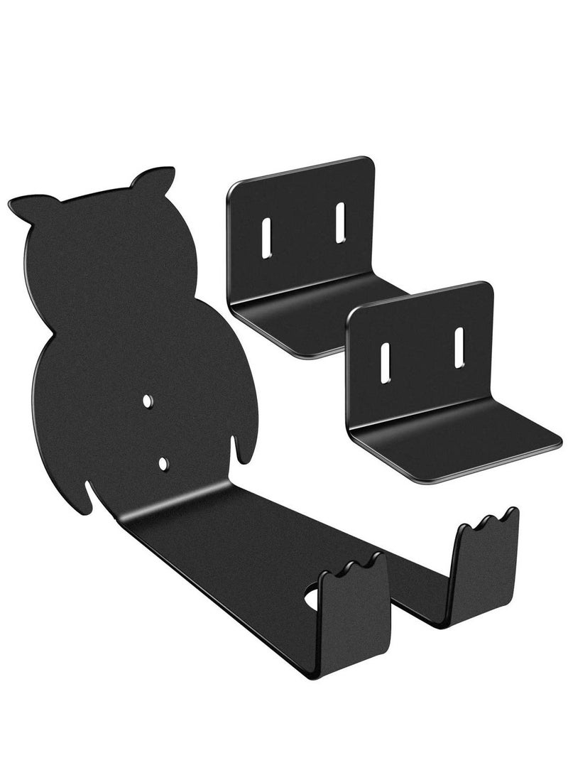 SOLARAE Bicycle Wall Mount, 3 in 1 Bike Rack Wall Mounted Hanger Pedal Hook Wheel, Heavy Duty Bicycle Racks Pedal Hook for Bike Hook Storage - Image 1