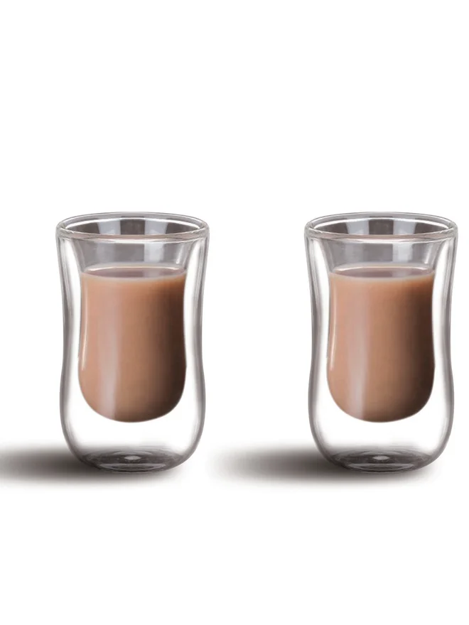 Cuisine Art Cuisine Art Double Walled Turkish Style Double Wall Glass Cup Set