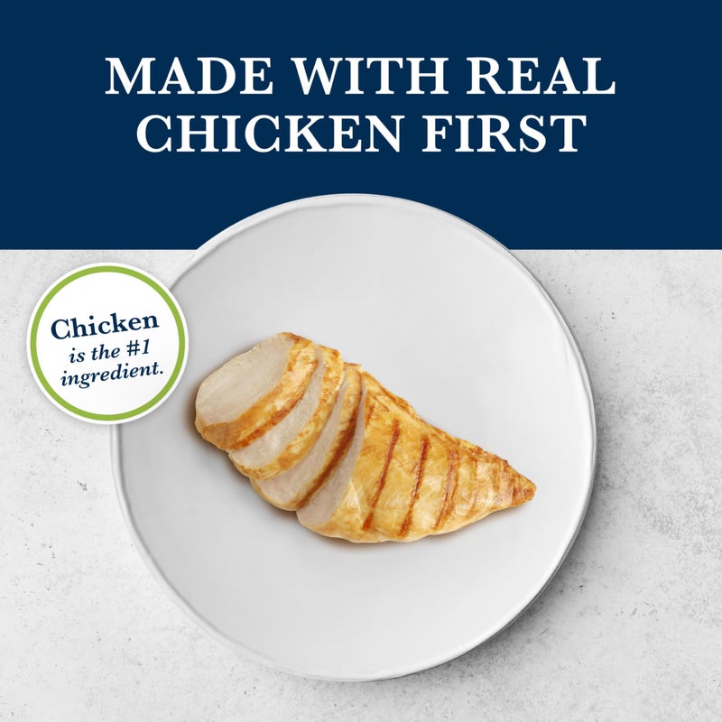 Blue Buffalo Natural Veterinary Diet K+M Kidney + Mobility Support Dry Cat Food, Chicken 7-Lb Bag - Image 5