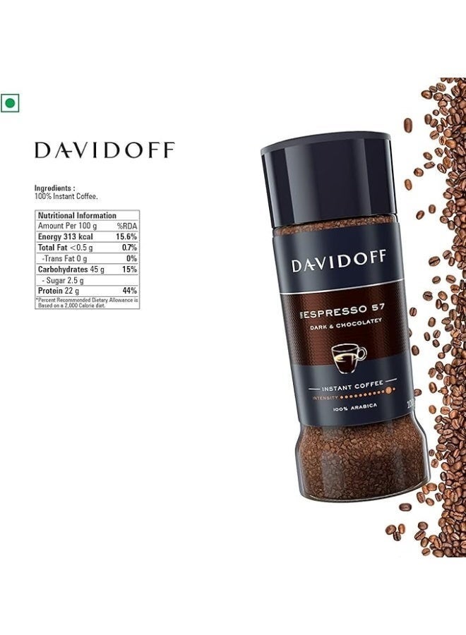Davidoff Espresso 57 Instant Coffee 90 grams - Image 3