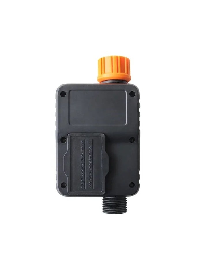 Large Screen Automatic Watering Timer Black/Orange