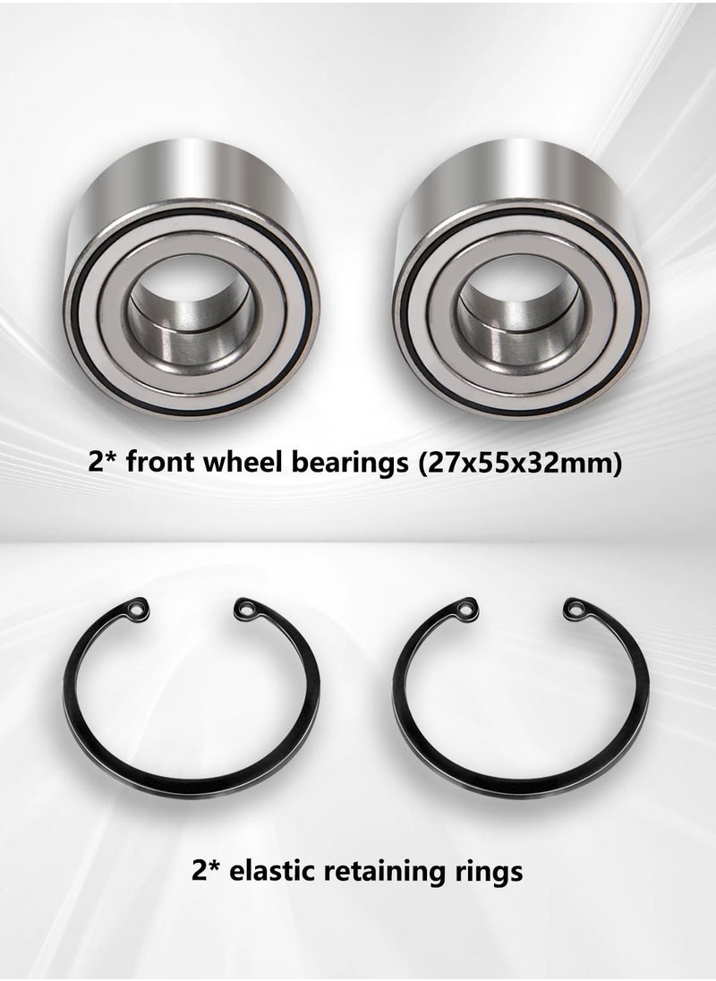 SYOSI - طقم محمل العجلة الأمامية الثقيلة لـ Honda Rancher 420 Rubicon 500 520 2014-2024 Foreman 500 520 2014-2024 استبدال 91051-HR3-A21 90651-HR3-A20 - Image 1