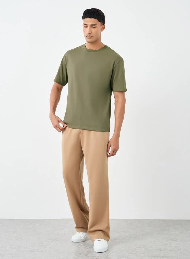 Styli Styli Slogan Back Print Oversized T-Shirt