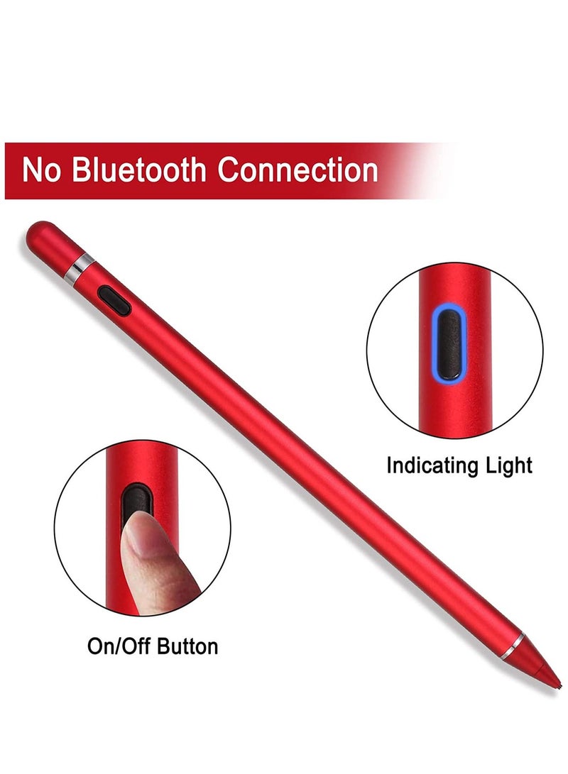 Active Stylus Pens for Touch Screens, Digital Stylish Pen Pencil Rechargeable Compatible with Most Capacitive Touch Screens - Image 4