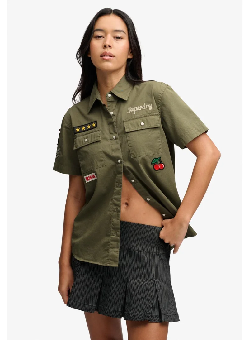 سوبر دراي Short Sleeve Scout Shirt