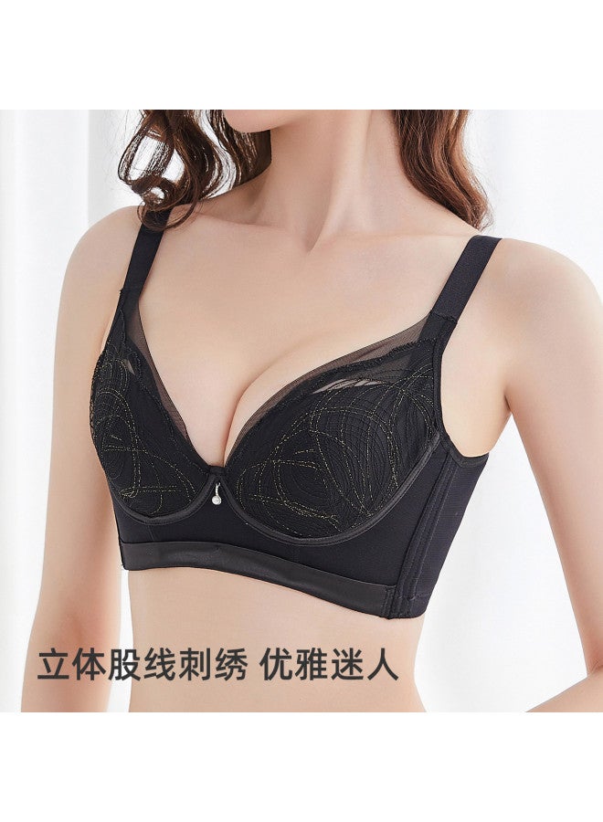 Fenton lace Embroidered Side Support Push-up Cloud-soft Cotton Underwear For Women - Image 3