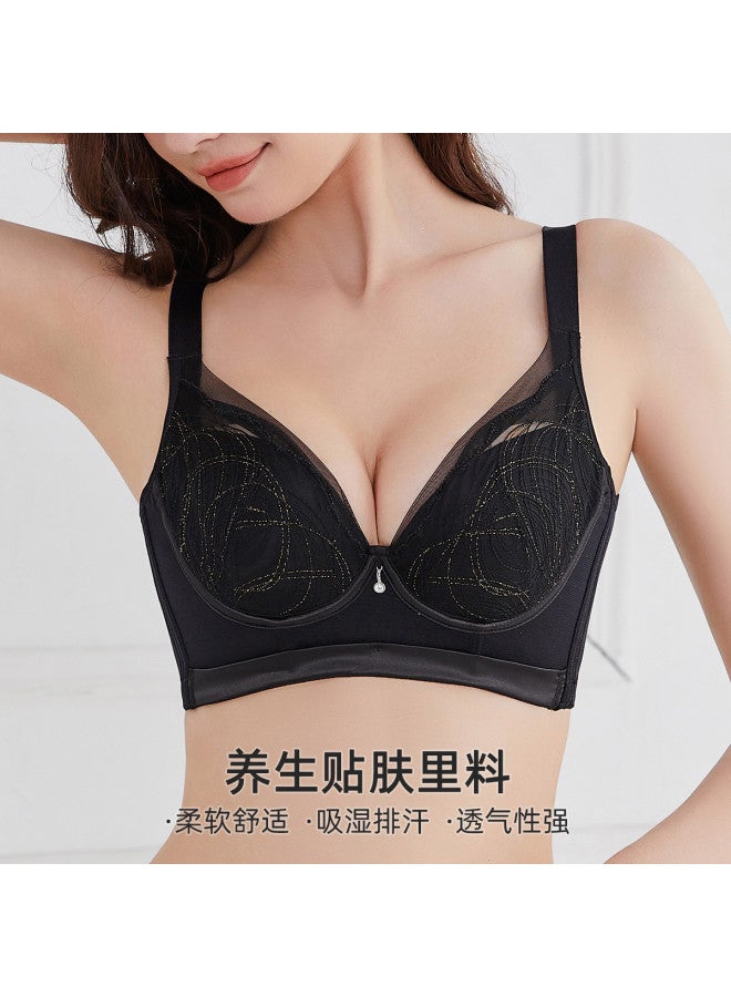 Fenton lace Embroidered Side Support Push-up Cloud-soft Cotton Underwear For Women - Image 5