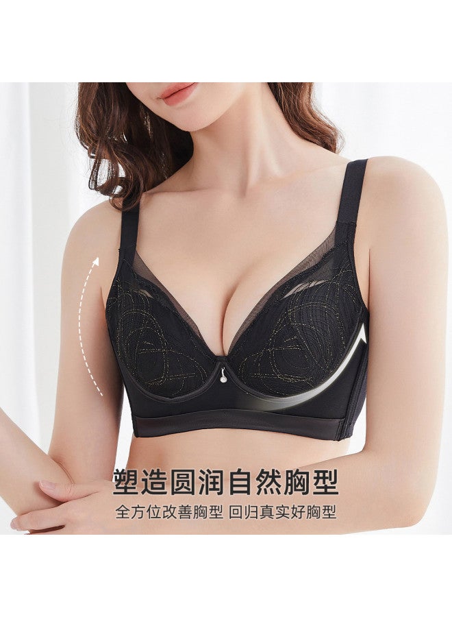 Fenton lace Embroidered Side Support Push-up Cloud-soft Cotton Underwear For Women - Image 4