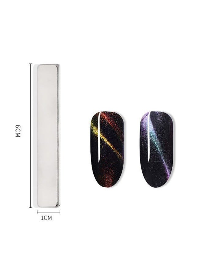 DANNEASY - 8pcs Nail Magnet Stick Magnetic Gel Polish Nail Polish Pens Nail Design Tools Nail Magnetic Stand Cat Eye Magnet for Nails Salon, Home DIY - Image 1