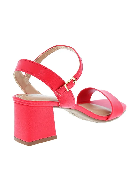 Beira Rio Mid Heels Sandals for Women – Sling Back Heel Sandals for Girls with Ankle Strap