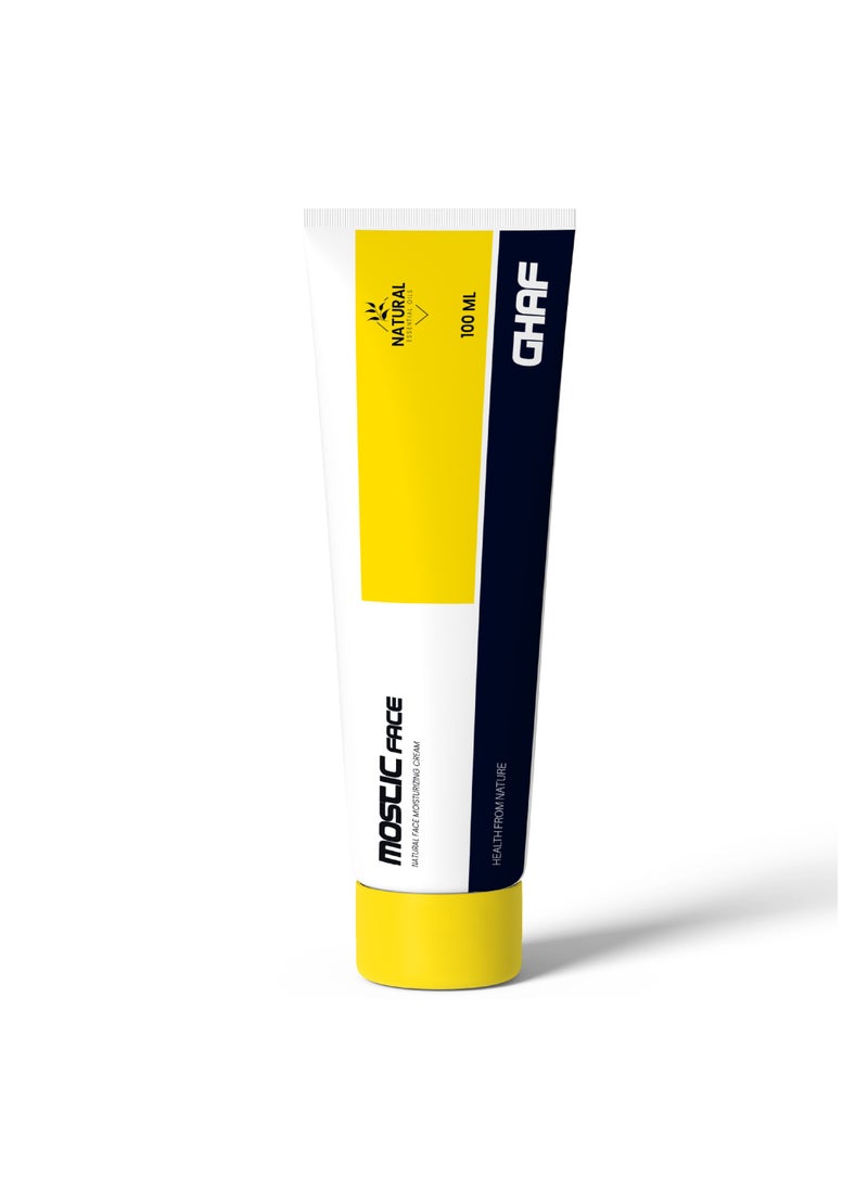 Mostic Face Moisturizing Cream with Shea Butter & Vitamin E - Face Moisturizer with Intense Hydration for Smooth & Soft Skin. 100ml
