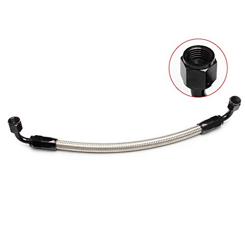 HTRACING Billet Fuel Rail Kit Compatible with LS LS1 LS2 LS3 LS6 Stock Intake Manifold 6AN+Hardware - Image 5