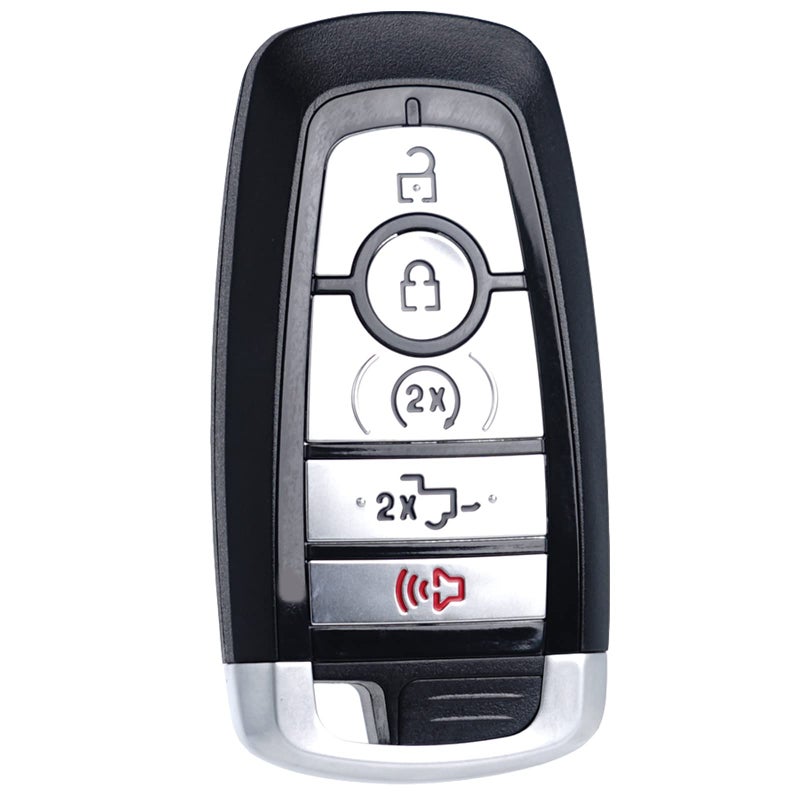 MechanMagic بديل مفتاح فوب متوافق مع فورد F150/F-150 F250/F-250 F350/F-350 F450 2017 2018 2019 2020 2021 2022 رابتور برونكو زر بدء التشغيل دخول بدون مفتاح تحكم عن بعد 164-R8166 M3N-A2C93142600 - Image 2