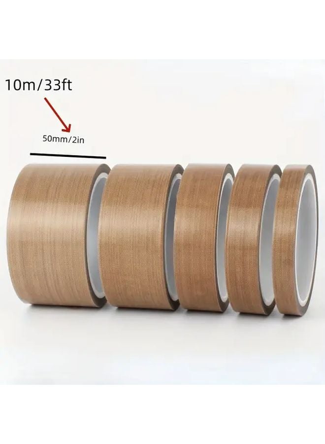 1 Pc 2 Inch Teflon Tape Low Friction High Temperature Resistant Surface Protection - Image 1